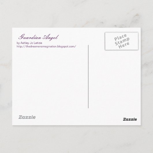 ガーディアンエンジェルポストカード ポストカード (裏面)