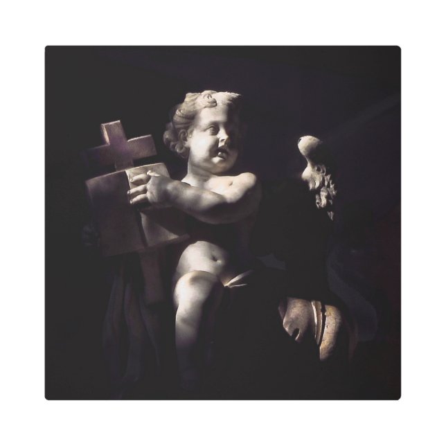 ガーディアンエンジェルメタルアート メタルプリント (正面)