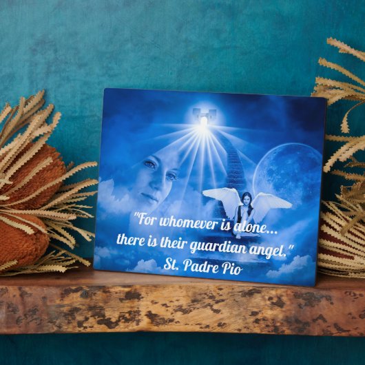 ガーディアンエンジェルリマインダープラーク フォトプラーク (側面)