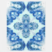 ガーディアンエンジェルヴィンテージクロスグランジパターン フリースブランケット (正面)