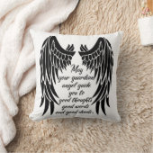 ガーディアンエンジェル引用文/エンジェルウィングス クッション (ブランケット)