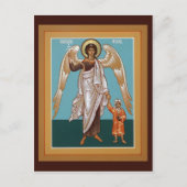 ガーディアンエンジェル祈りの言葉カード ポストカード (正面)