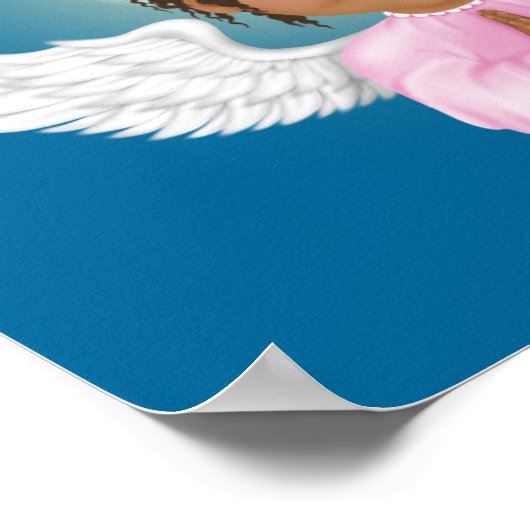 ガーディアンエンジェル祈りの言葉ポスター – SRF ポスター (角)