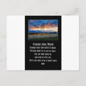 ガーディアンエンジェル祈りの言葉 ポストカード (正面)