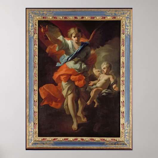 ガーディアンエンジェル、c.1685-94 ポスター (正面)