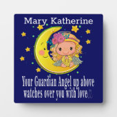 ガーディアンエンジェルTabletopプラーク(イーゼル付) フォトプラーク (正面)