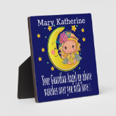 ガーディアンエンジェルTabletopプラーク(イーゼル付) フォトプラーク (正面)