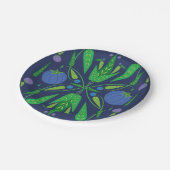 ガーディアンオブザブルーベリー7インチ紙プレート ペーパープレート (アングル)