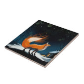 ガーディアンキツネセラミックタイル タイル (側面)