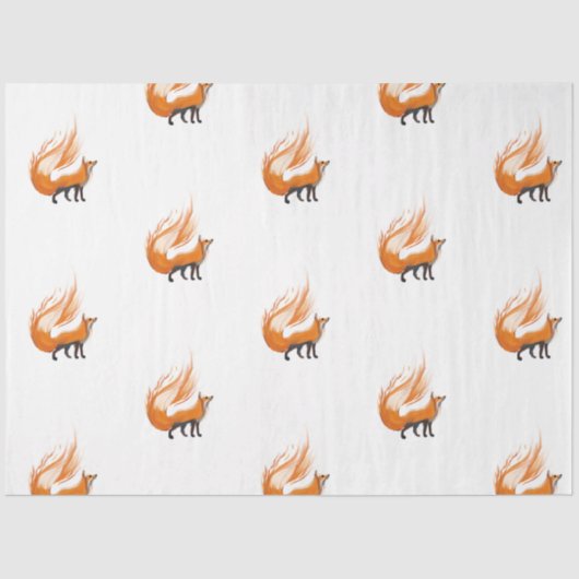 ガーディアンキツネティッシュペーパー 薄葉紙 (正面)