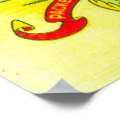 ガーディアンサーモン缶ラベルChignik Bay, AK ポスター (角)