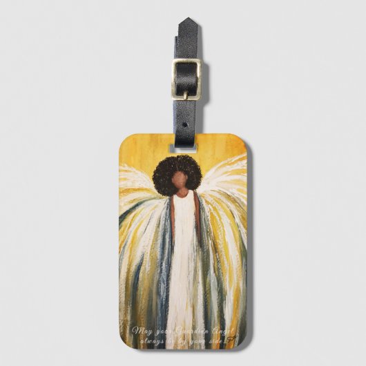 ガーディアンジェルアクリル荷物タグ ラゲッジタグ (正面縦)