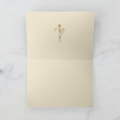 ガーディアンジェルカトリック宗教祈りの言葉 カード (内部)