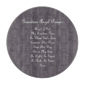 ガーディアンジェル祈りの言葉木炭 カッティングボード (正面)