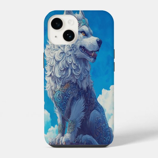 🕉️ ガーディアンスピリット iPhoneケース iPhone 14ケース (裏面)