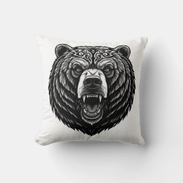 ガーディアンノット：激しいケルトのクマあなたができる衣服 クッション