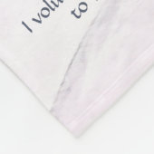 ガーディアンパーソナライズされたエンジェルブランケット フリースブランケット (角)