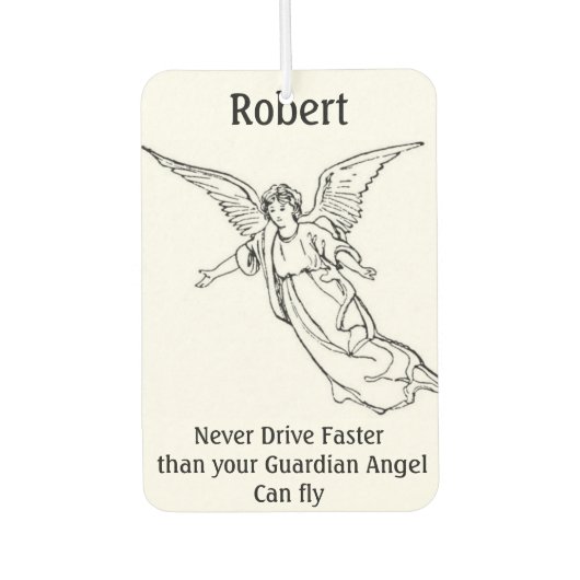 ガーディアンパーソナライズされたエンジェル空気清浄機 カーエアーフレッシュナー (正面)