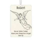 ガーディアンパーソナライズされたエンジェル空気清浄機 カーエアーフレッシュナー (裏面)