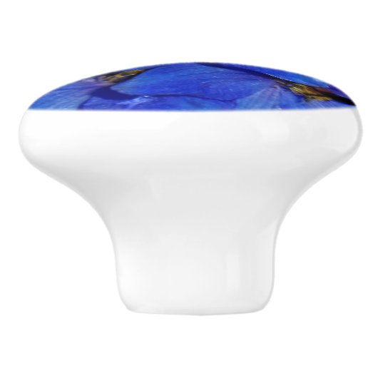 ガーディアンブルーデルフィニウムラークスパー セラミックノブ (側面)