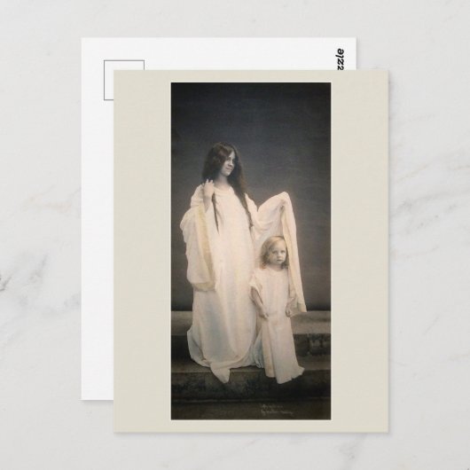 ガーディアンマザー葉書に番号を付けるウォレス ポストカード (正面/裏面)