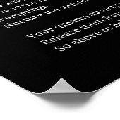 ガーディアン勇気付けられる詩のポスター ポスター (角)