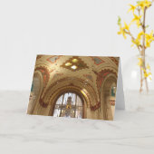 ガーディアン建物、デトロイト、ミシガンカード カード (黄色い花)