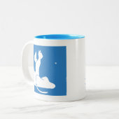 ガーディアン猫 ツートーンマグカップ (正面左)