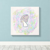 ガーディアン絵画エンジェルキャンバスプリントアート キャンバスプリント (インサイチュ (ウッドフロア))