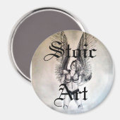 ガーディアン1、ストイック、アート マグネット (正面/裏面)