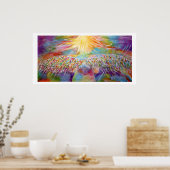 「ガーディアン」エンジェルアートプリント ポスター (キッチン)