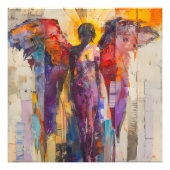 ガーディアン・エンジェルカラフル表現主義 フォトプリント            (正面)