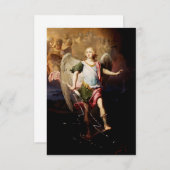 ガーディアン・エンジェルバイヴラジミール・ボロヴィコフスキー サンキューカード (正面/裏面)