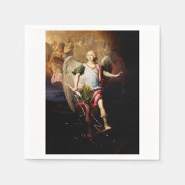 ガーディアン・エンジェルバイヴラジミール・ボロヴィコフスキー スタンダードカクテルナプキン