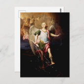 ガーディアン・エンジェルバイヴラジミール・ボロヴィコフスキー ポストカード (正面/裏面)