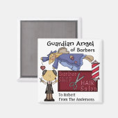ガーディアン・エンジェル・オブ・理容師ズby SRF マグネット (正面/裏面)