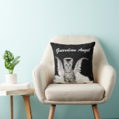 ガーディアン・エンジェル・シルバータブビーキャット愛人 クッション (椅子)