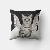 ガーディアン・エンジェル・シルバータブビーキャット愛人 クッション (裏面)
