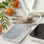 ガーディアン·エンジェル·ポエム キーホルダー (正面右)