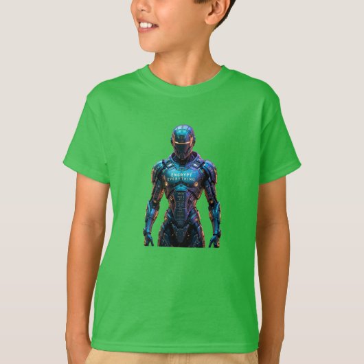 ガーディアン・暗号化万歳 Tシャツ (正面)