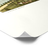 ガーディナー&ピッツストン， MEパノラママップ – 1878 ポスター (角)