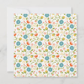 ガーデカスタムンパーティーフロアー招待状 招待状 (裏面)