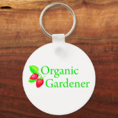 ガーデナオーガニックー – イチゴ キーホルダー (正面)