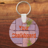 ガーデナユーモアのあるー悪夢雑草のレンガ キーホルダー (正面)