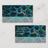 ガーデナーと花屋のためのネオンフラワーロマンス 名刺 (正面/裏面)