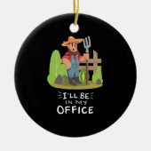 ガーデナーガーデニング セラミックオーナメント (正面)