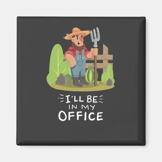 ガーデナーガーデニング マグネット (正面)