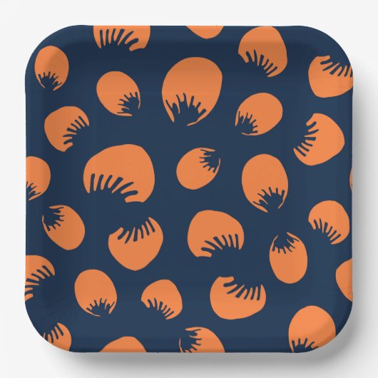 ガーデナーギフト | 太陽のない花 ペーパープレート (正面)