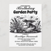 ガーデナーズウィスパーパーティー招待状 ポストカード (正面)