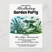 ガーデナーズウィスパーパーティー招待状 ポストカード (正面)